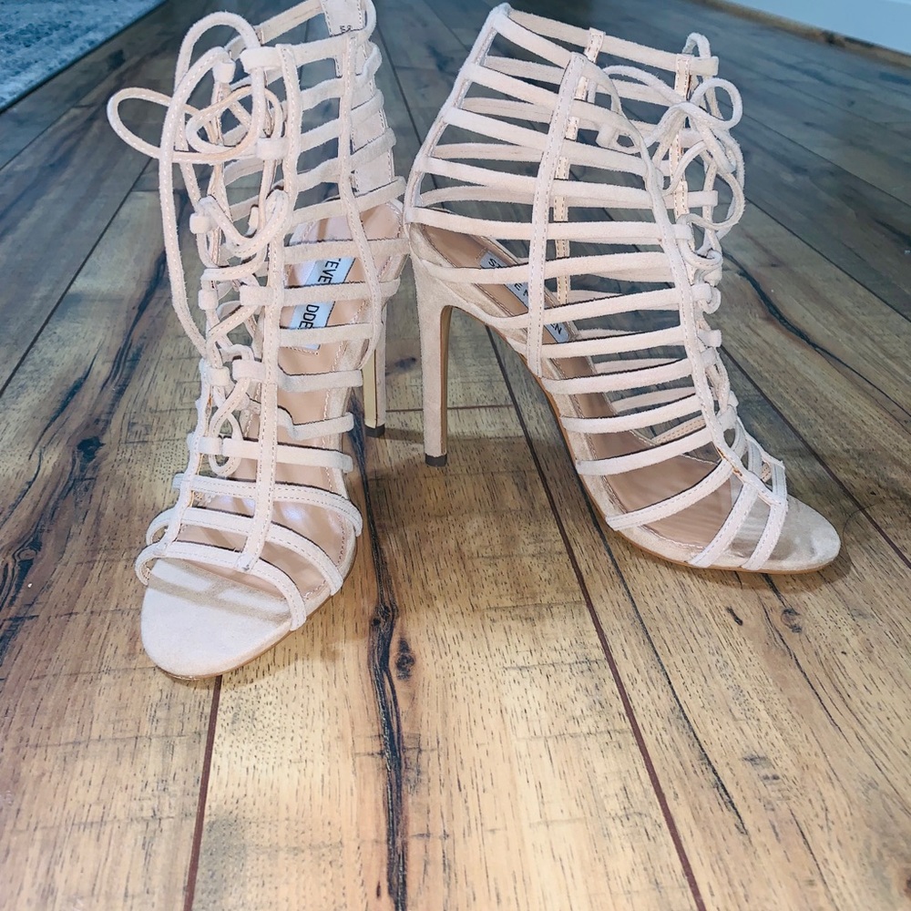 Steve Madden Carmen Blush-Suede Shoes